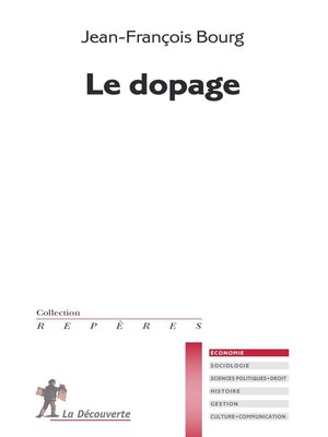 cover image of Le dopage